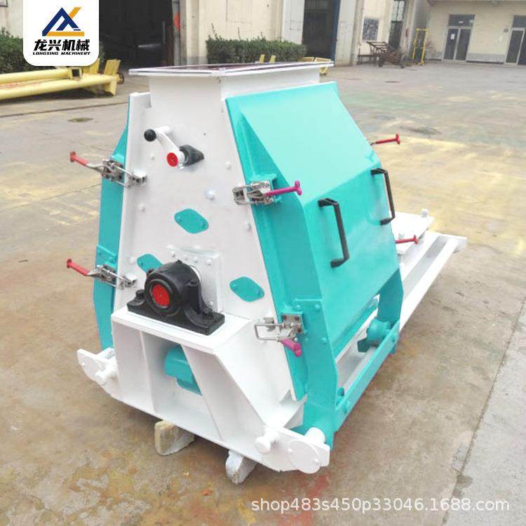 饲料加工机械养殖场动物饲料粉碎设备水滴型粉碎机SFSP56*40型