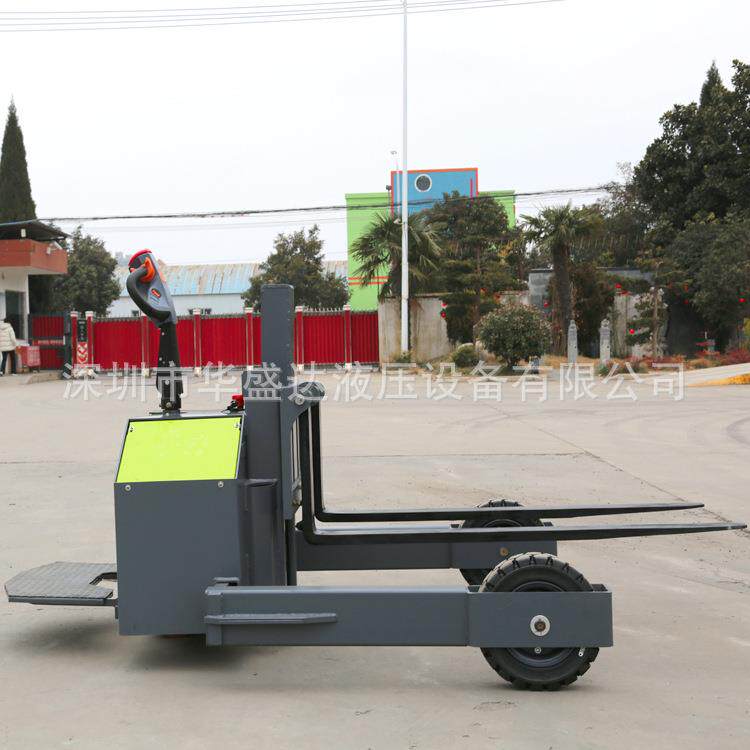 全电动山地型搬运车越野电动叉车堆高车自动山地型搬砖车