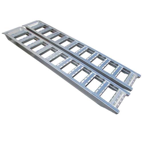 剪刀车坡道铝合金铝合金梯田上车铲车挖机梯田坡道机械梯子