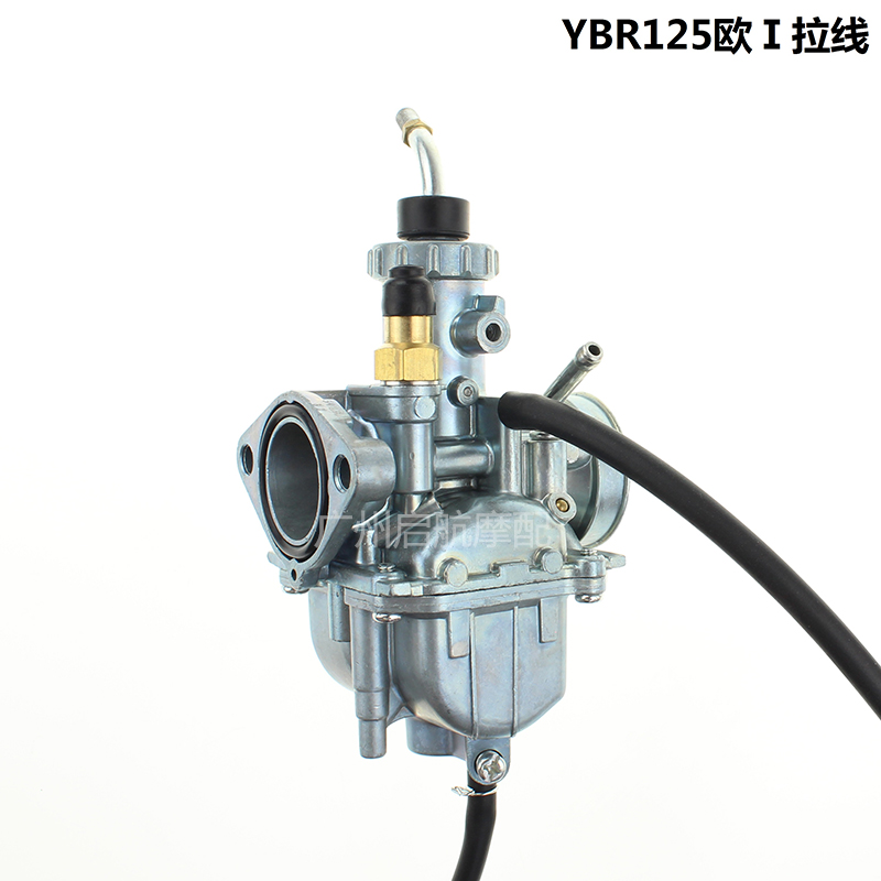 适合雅马哈JYM125-B-3EF天俊天剑天戟YBR125欧三摩托车双线化油器