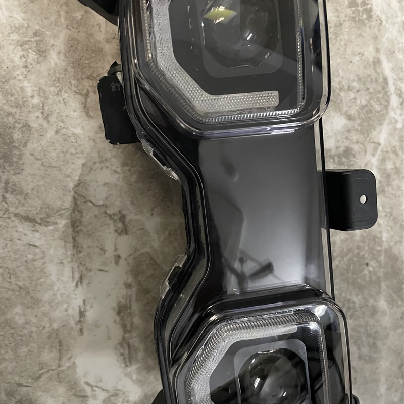 台铃苍穹大灯改装2远2近双光双透镜90W 苍穹电摩款/电自款