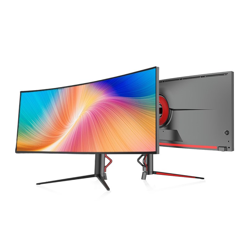 38英寸4K曲面144HZ超宽电竞炒股台式电脑显示器34寸带鱼屏IPS面板