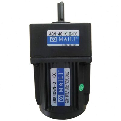 MAILI 迈力减速电机马达单相220V 4RK40GN-C 4GN40K齿轮箱减速箱