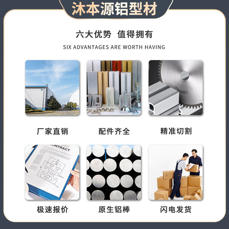 工业铝型材欧标4040铝合金铝材40*40材料方管工作台框架角铝配件