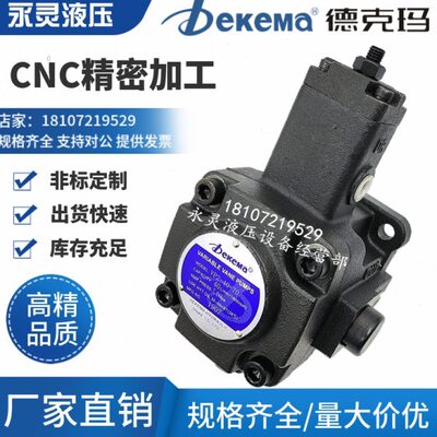 Dekema德克玛VP1-20-35 变量叶片泵VP2-30/40-70 VP1-08/12/15-55