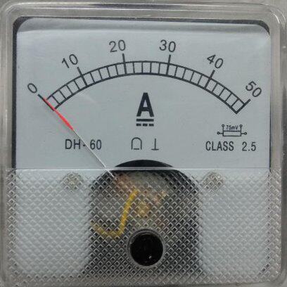 直流电流表DH60-50A 75MV  DH-60 CZ60