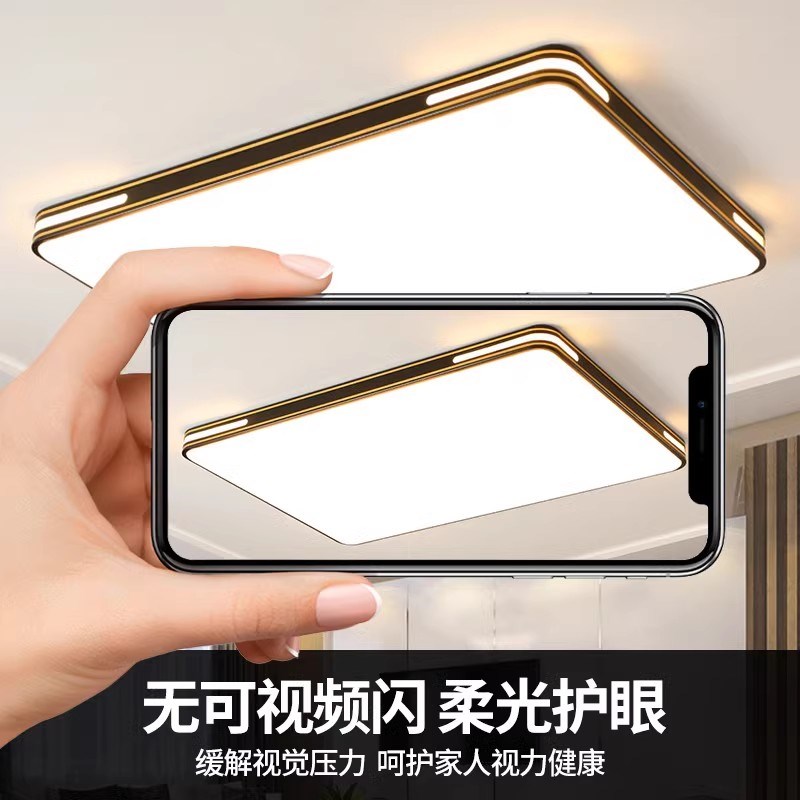 2025新款阳台led吸顶灯饰现代简约大气客厅大灯主卧室吊灯具大全