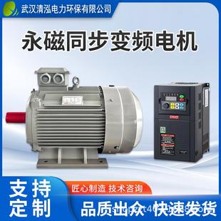 稀土永磁同步变频电机一级能效30 55W大功率三相交流电动机马达