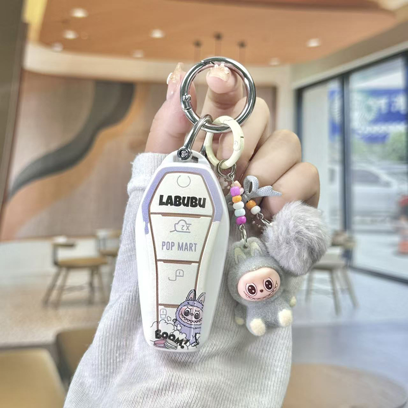 比亚迪汉钥匙套海鸥海豚宋pro秦plusdmi海豹驱逐舰壳唐元0506扣