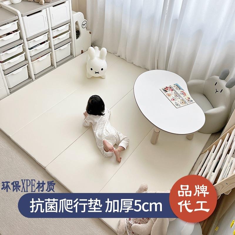 环保XPE爬行垫抗菌PU爬爬垫婴儿童爬爬垫宝宝地垫室内游戏垫4cm