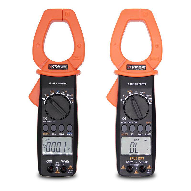 VC6056E数字钳形表钳形电流表交直流电流1000A钳形万用表X20
