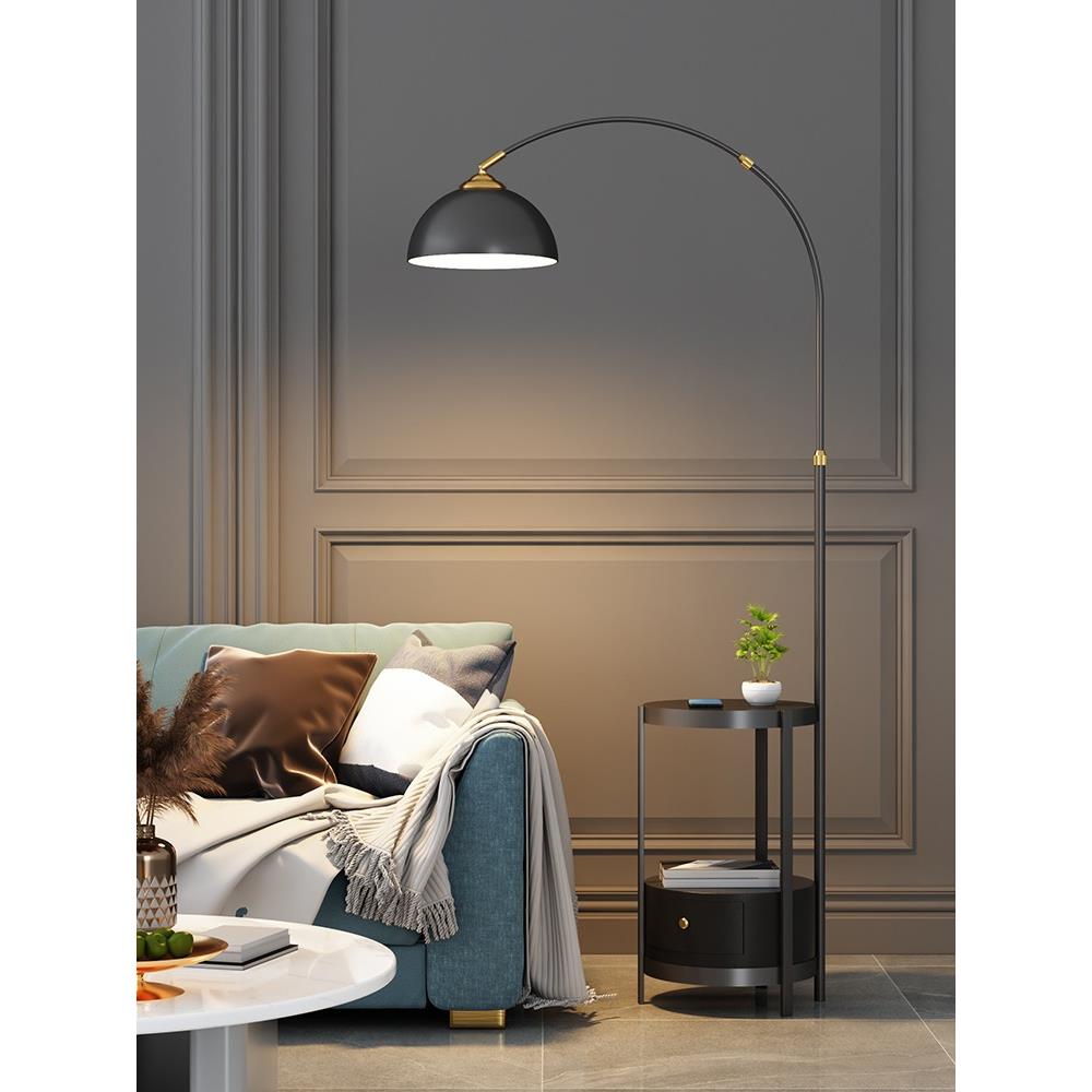 物充电奢侧边沙发柜现代简约灯几角旁边边轻摆件几客茶几置创意客