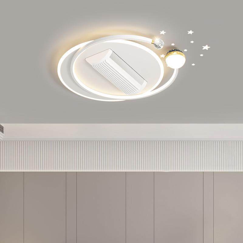 全光谱LED吸顶灯无叶风扇护眼客厅卧室餐厅房间中山灯饰具现代