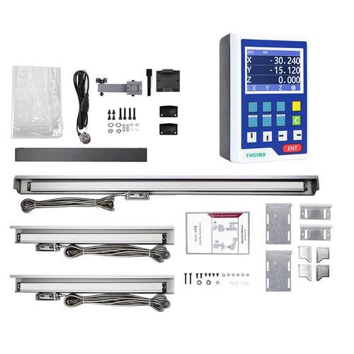 工厂WM210V车床光栅尺小型多功能家用微型金属小车床三轴数显