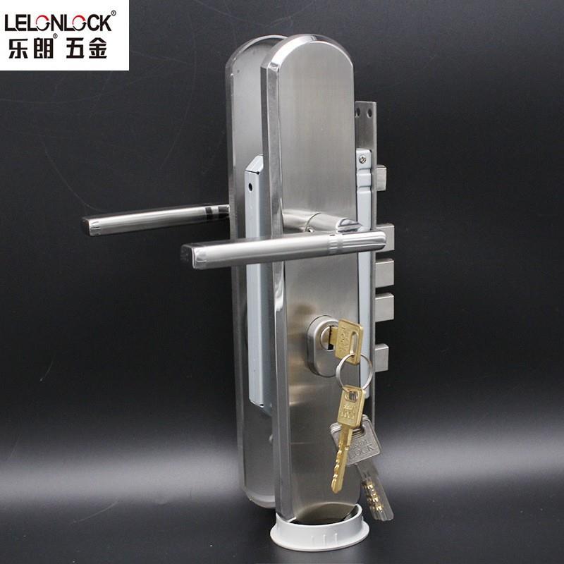 不锈钢304防盗门面板锁室内通用入户门实木门大门锁工程锁