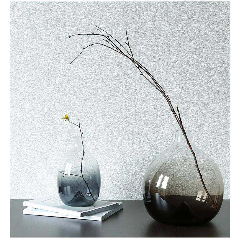 新款手工吹制大肚子玻璃花瓶玻璃淡彩渐变透明水培创意细口插,鲜花速递/花卉仿真/绿植园艺,割草机/草坪机,淘宝优惠券,粉丝福利购,淘宝优惠卷