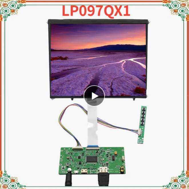 9.7寸LED显示屏 LP097QX1液晶屏4.3寸屏幕2048X1536
