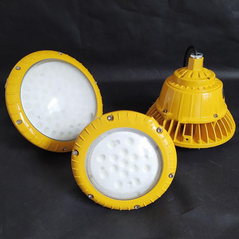 BAD85-M隔爆型LED防爆灯HRD92圆形喷砂房棚顶灯防爆泛光灯100w