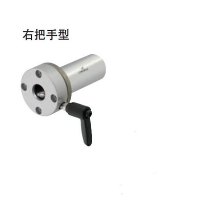 带夹紧把手直线轴承带加长圆法兰把手型LHRLCM LHRLC 16 20 25 30