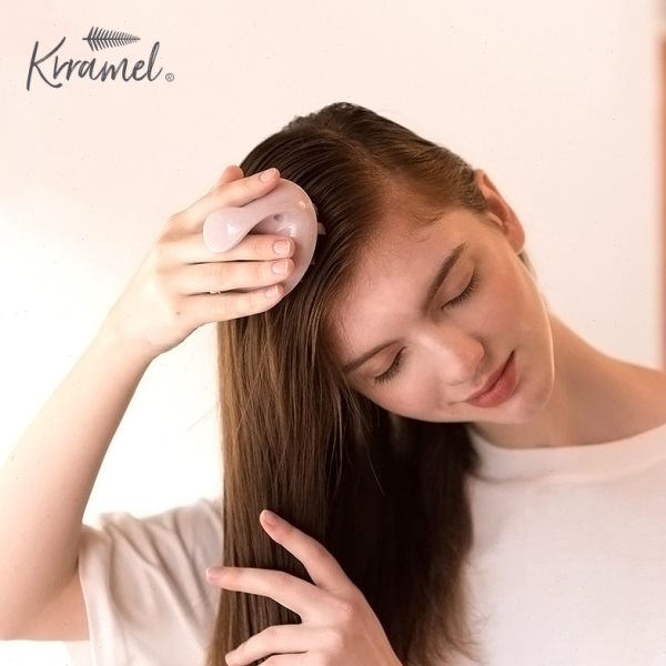 KRRAMEL硅胶洗头刷洗头梳洗发神器按摩梳男女专用头皮清理梳大人