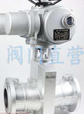 电动管夹阀  电动矿浆阀 电动耐磨管夹阀 GJ941X