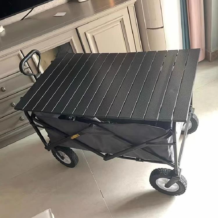 户拖外露营车款携折叠桌板铝合金蛋卷桌便小号聚拢型营地139车桌