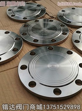 正宗304不锈钢盲板法兰SUS304法兰盖PN10 2寸3寸4寸6寸DN50 100