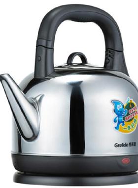 Grelide/格来德4201M电热水壶304不锈钢烧水壶大容量家用鸣笛4.2L