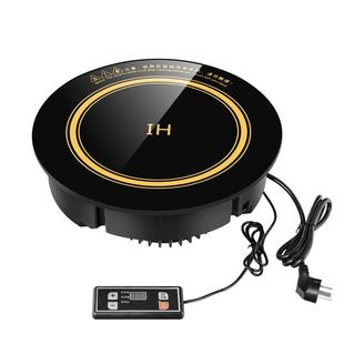 圆形商用餐饮火锅店专用电磁炉按键嵌入式 线控288mm大功率2500W