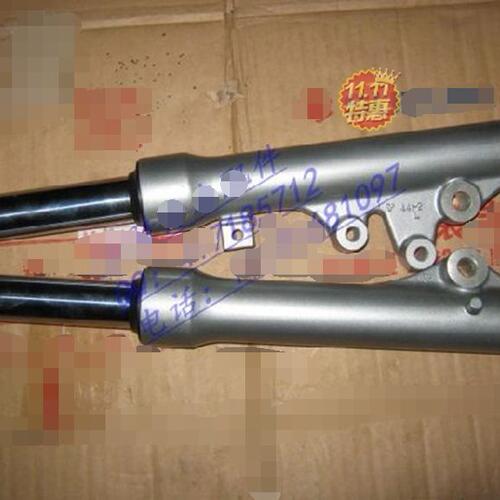 适用轻骑铃木悠E125华彩QS125T-A超人150前碟刹减震避震副厂前叉