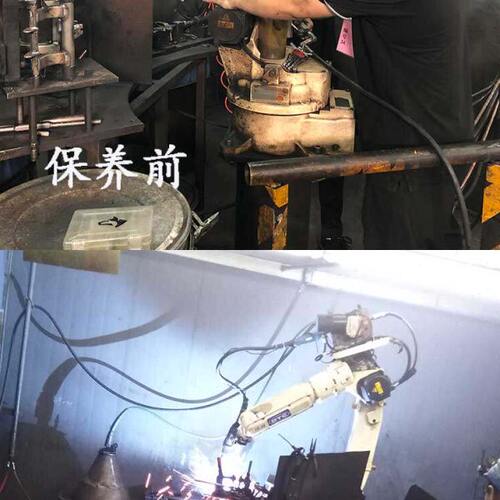 OTC机器人FD-V6 AX-MH3 FD-B4L+DM350焊接 喷涂 机器人维修保养
