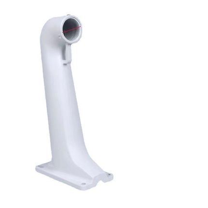 1603高速球机专用监控支架加厚卡扣螺纹壁装大华宇视摄像头底座银