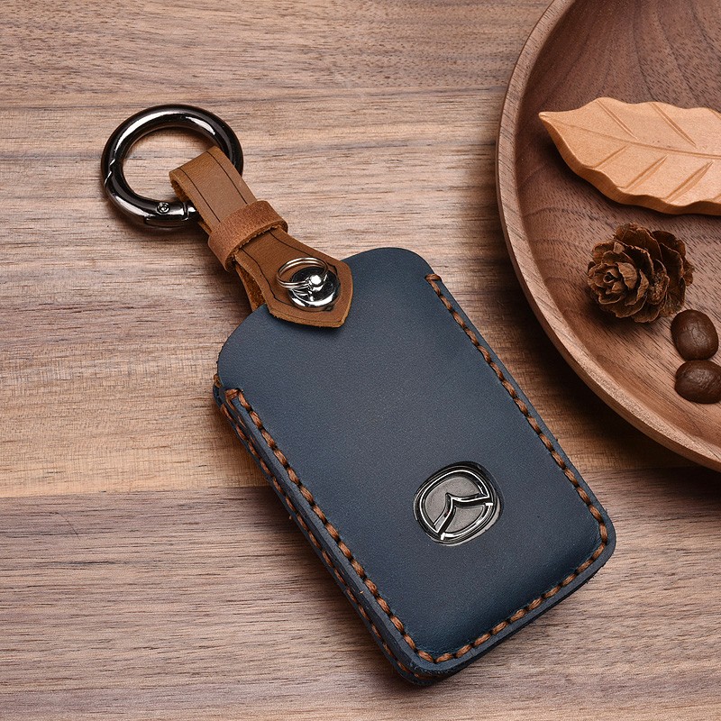 2021款马自达3昂克赛拉钥匙套真皮21新款马3汽车专用包高档扣20款