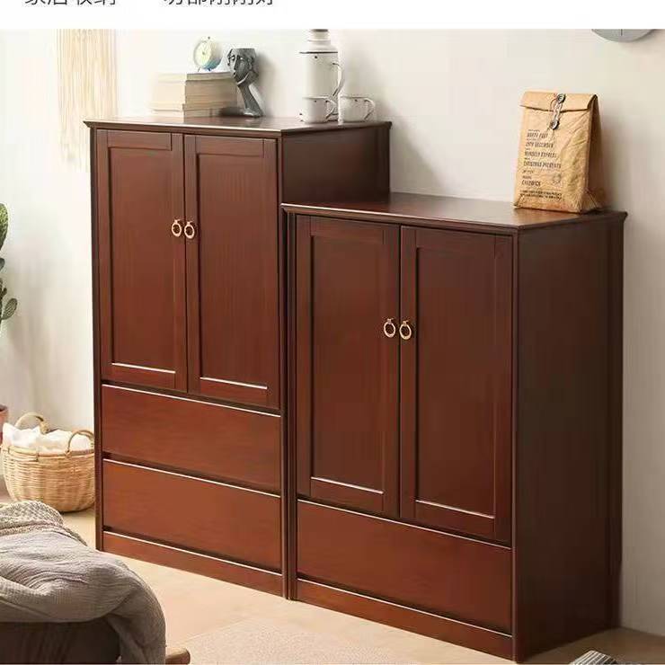 实木衣柜卧室家用小户型收纳柜