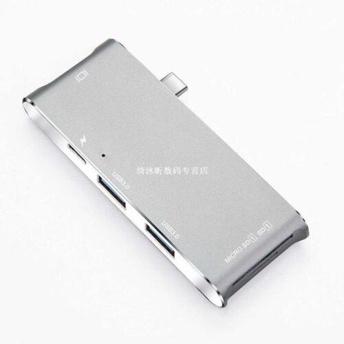 YC204 Aluminum Alloy Type-C Hub USB 3.0 HUB Type-C 4K Video