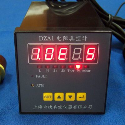 上海云捷数字式数显式电阻真空计DZA1