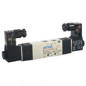 正品亚德客电磁阀4V120-06 杭州总代理AC220V DC24V