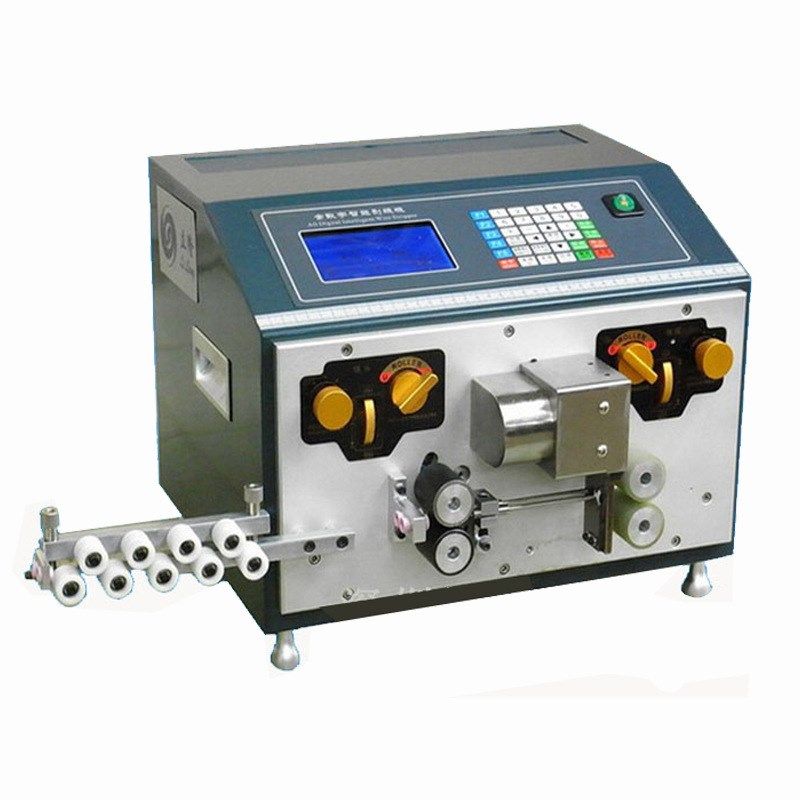 电线扒皮机电缆自动剥线裁剪单B双线护套线剥皮机排线切线机