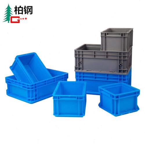 柏钢塑料EU周转箱1200*400*340灰色加厚物流箱欧标汽配收纳箱整理