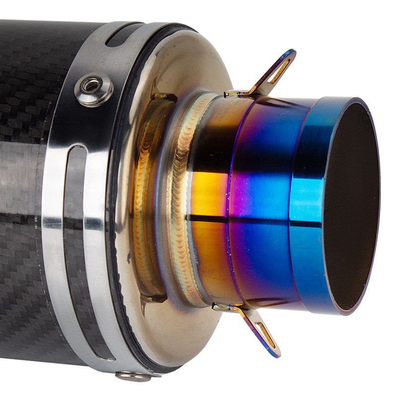 排气管 IJA400 3 C650 S碳纤P排气管 机车通用尾段