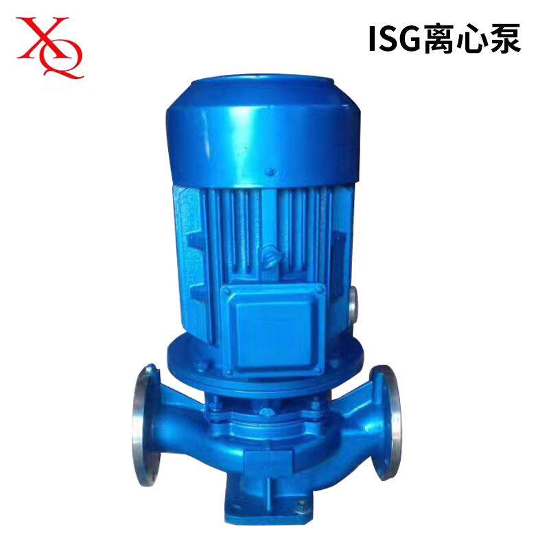 管道单级离心泵ISG立式循环泵管道增压泵冷热水立式管道离心泵