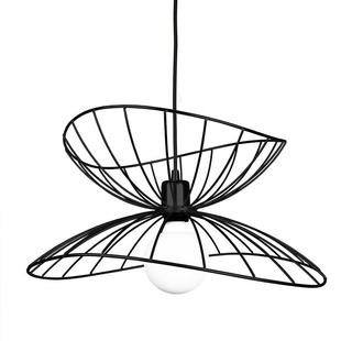 草帽服装店吊灯北欧风铁艺餐厅灯现代简约创意吧样板房客厅卧室灯