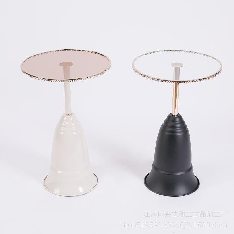 沙发边几可移动茶几置物架现代简约卧室床头小桌子网红阳台奶油风