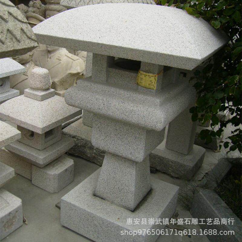 直销石雕仿古石灯青石石灯日式宫灯园林庭院石灯笼