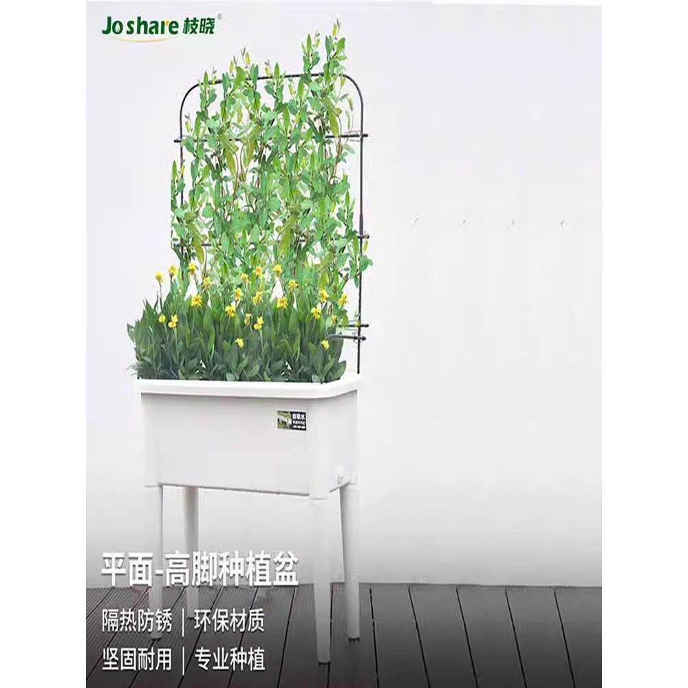 智孝瓜果蔬菜立体爬坡种植套装家庭阳台花箱黄瓜番茄种植爬坡凉棚
