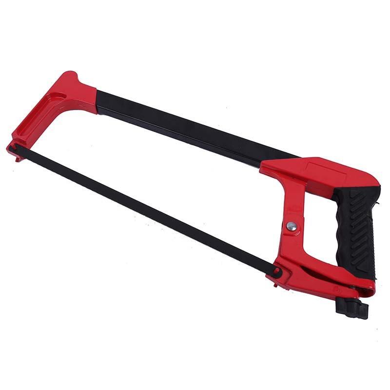 五金工具厂家 多用小钢锯架 方钢管手柄锯弓 1706钢锯架