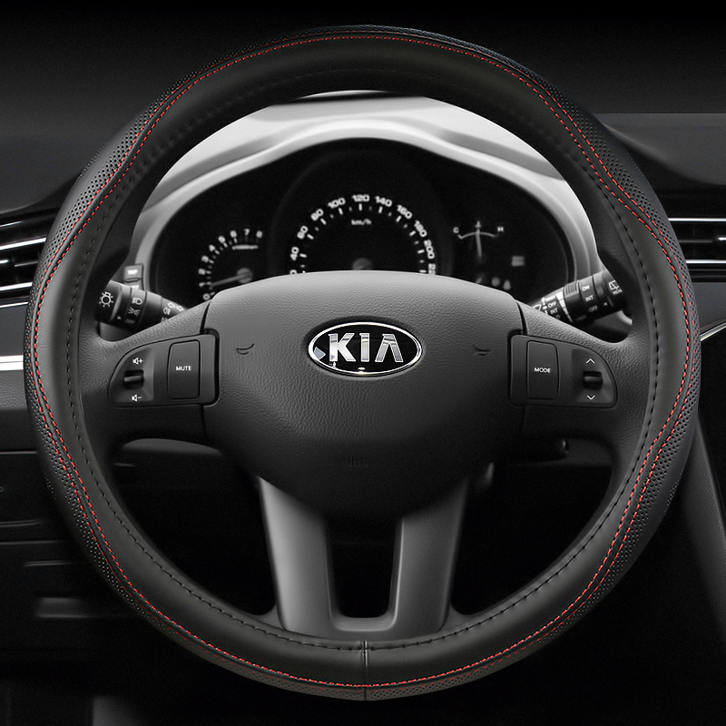 2010 2011 2012 2013 2014 2015款年起亚智跑专用方向盘套真皮女