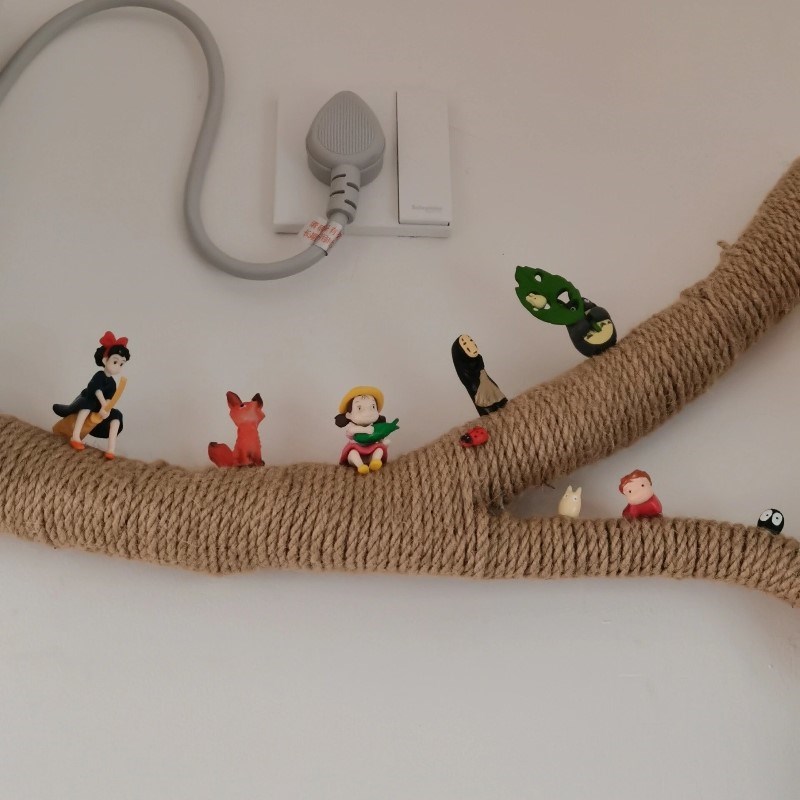 客厅空调管子装饰遮挡美化麻绳线包E水管暖气管道燃气管子遮丑神