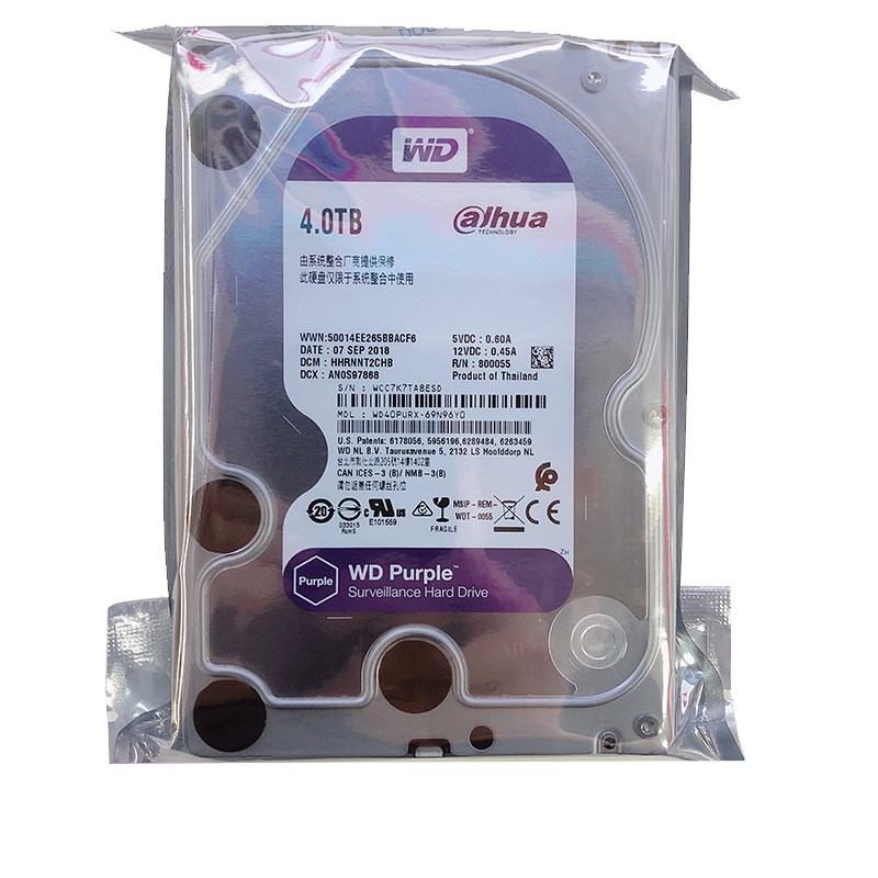 大华监控专用1 2 3 4I 6 西数监控紫盘