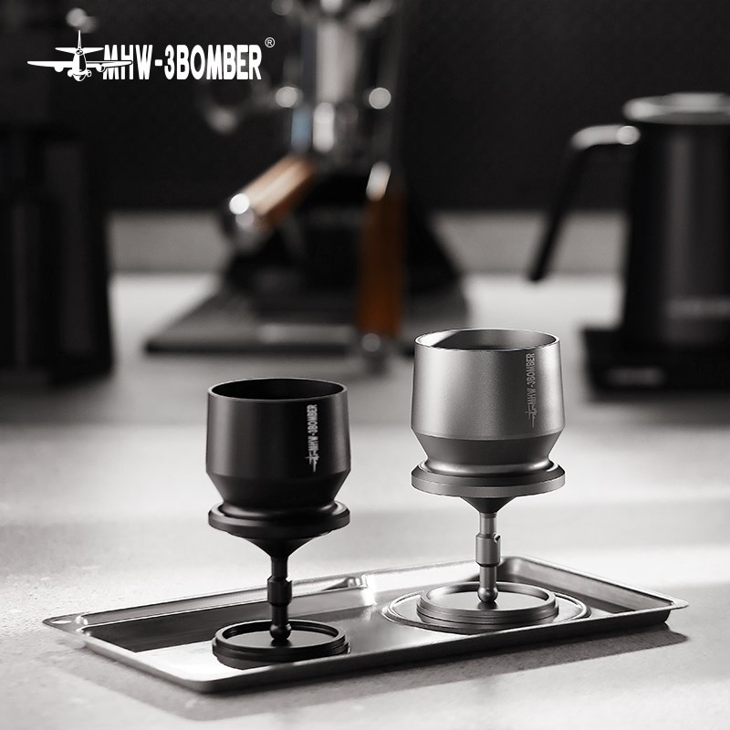 MW-3OME轰炸机接粉器5w8通用磨豆机接粉杯 意式咖啡机落粉器